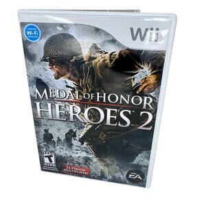 CIB Nintendo Wii Medal of Honor Heroes 2‎ - Multiplayer Video Game